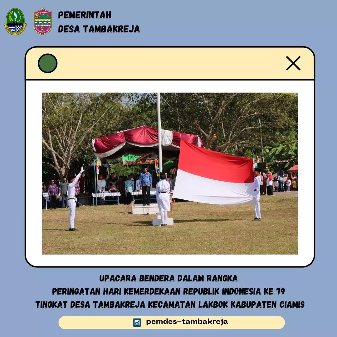 Pengibaran Bendera merah putih